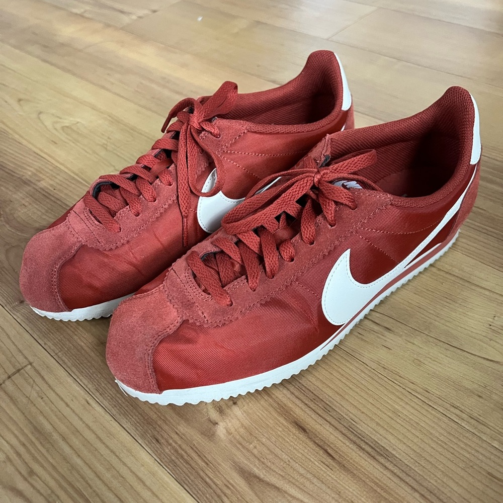 Nike Womens Firewood Orange Cortez SZ-11
